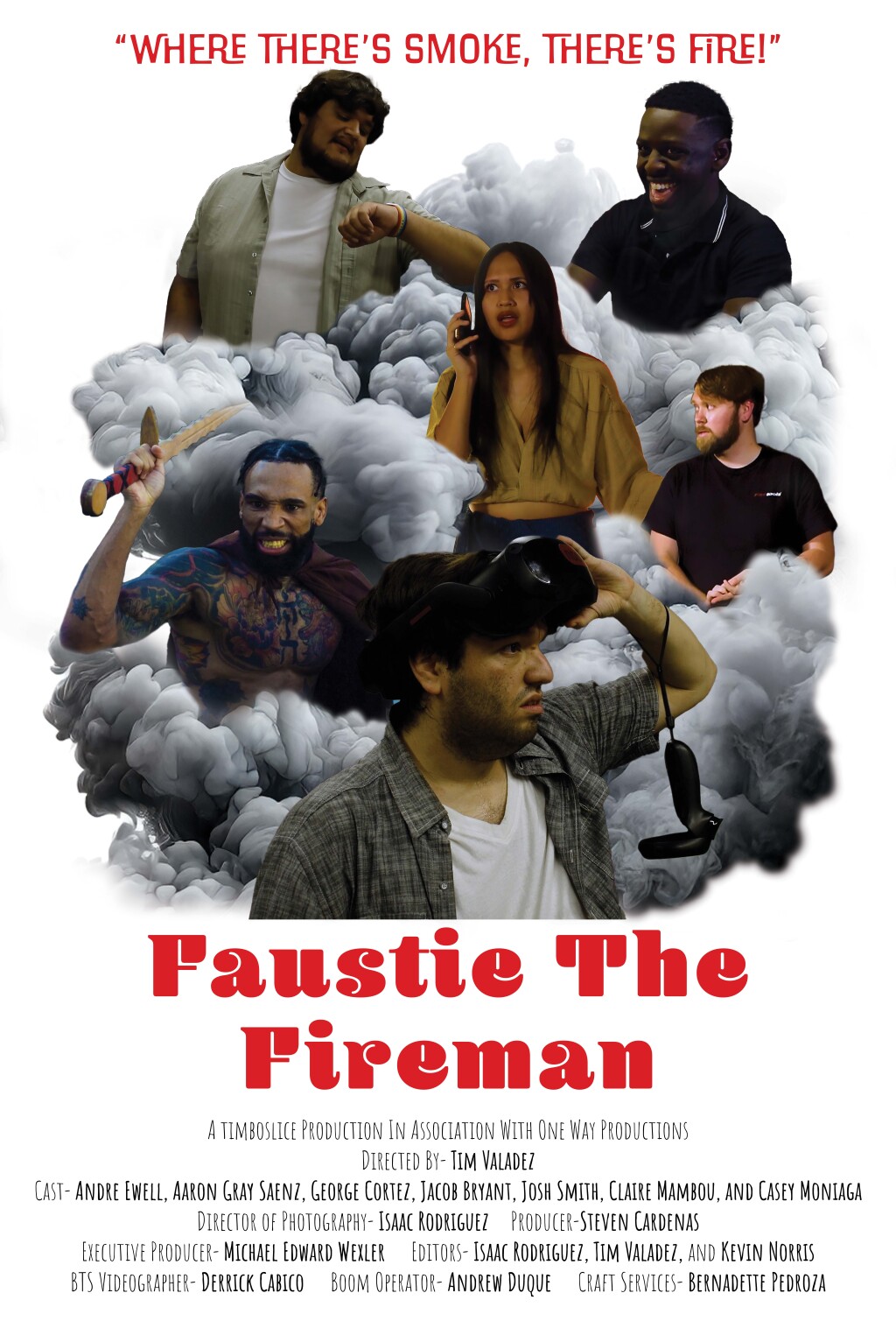 Filmposter for Faustie the Fireman